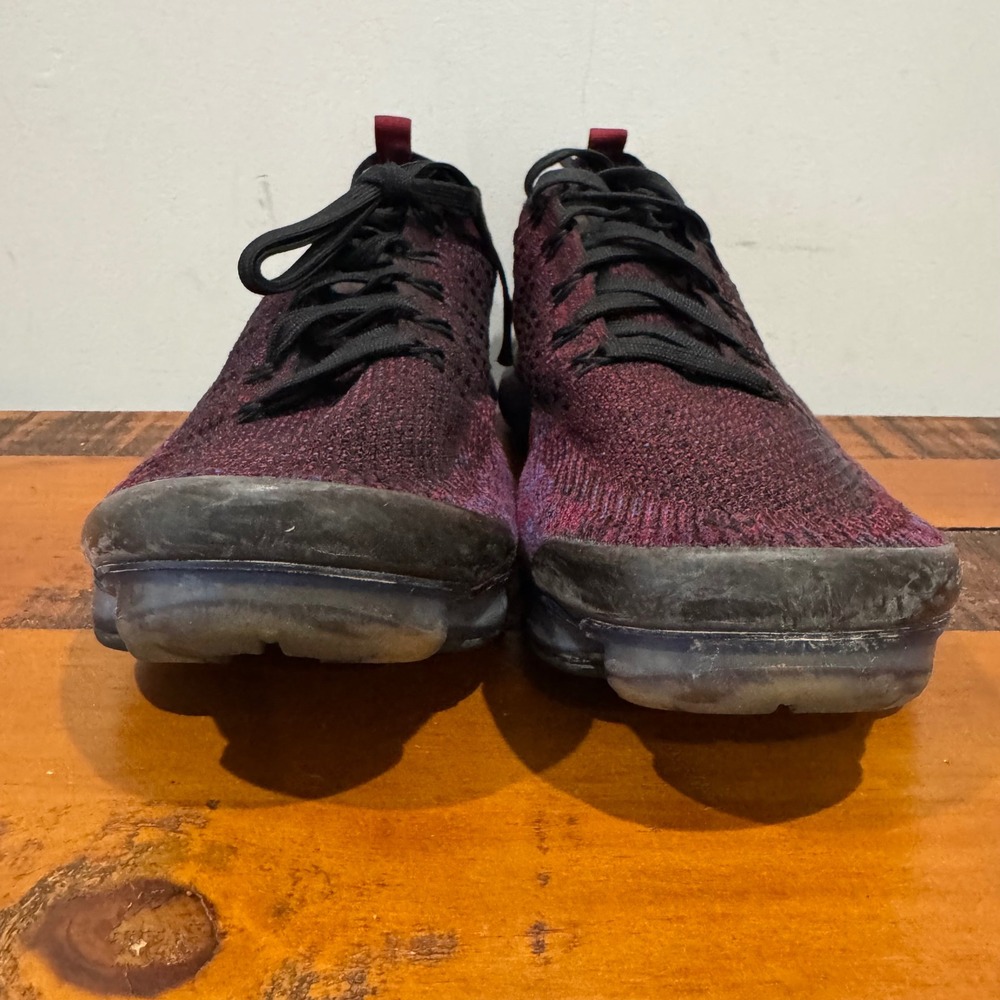Nike Air VaporMax 2 Flyknit Mens 12 Team Red Racer Blue Running Shoes Sneakers - Picture 3 of 8